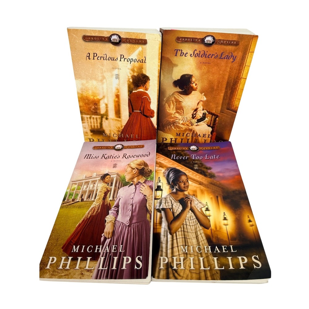 Carolina Cousins Series Michael Phillips 4 Book Set Historical Christian Fiction
